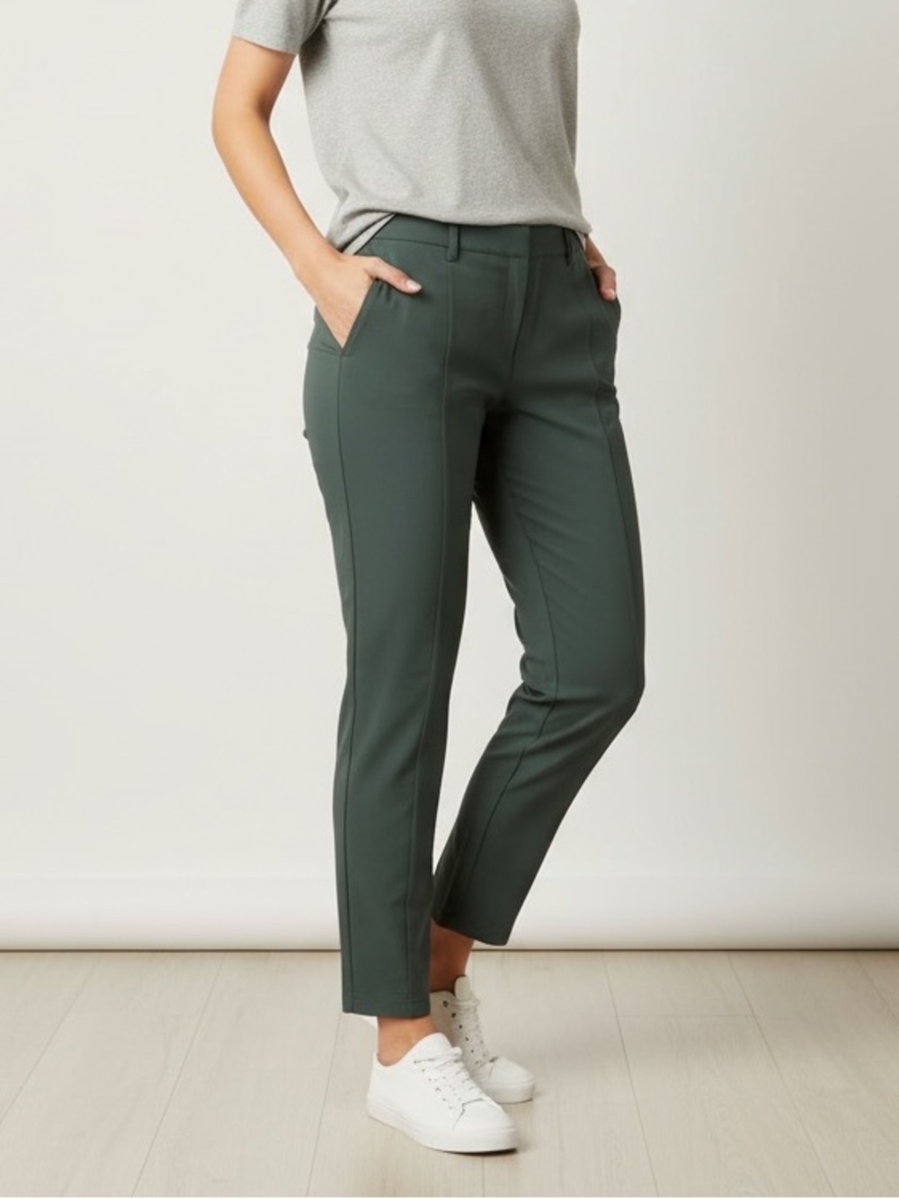 32 Degrees Cool Heat Pants Women’s NWT Urban Chic Green Active Travel size 12